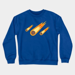 Asteroid Space Comet Crewneck Sweatshirt